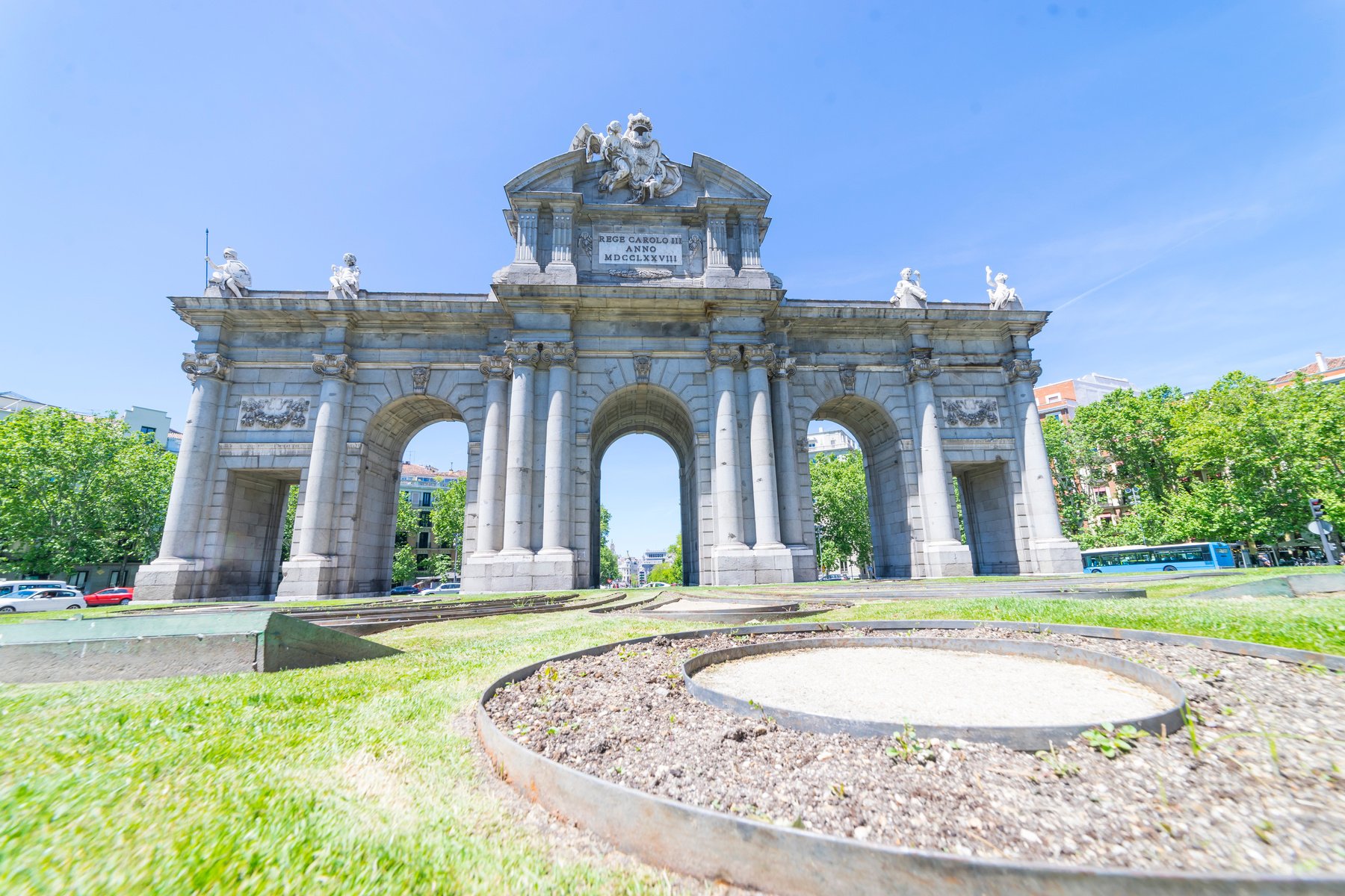 Alcala Gate in Madrid